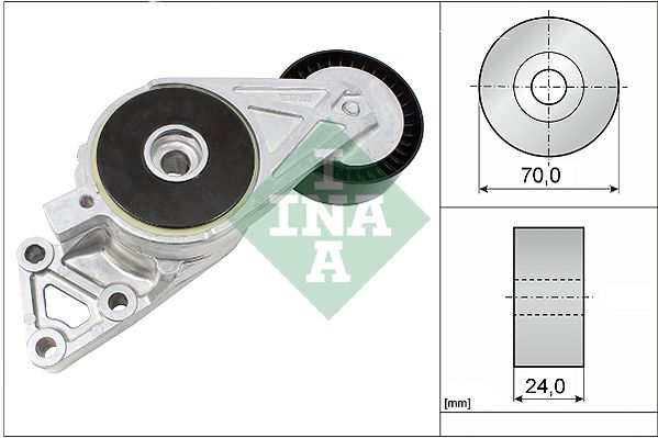 WILMINK GROUP Натяжная планка, поликлиновой ремень WG1253221